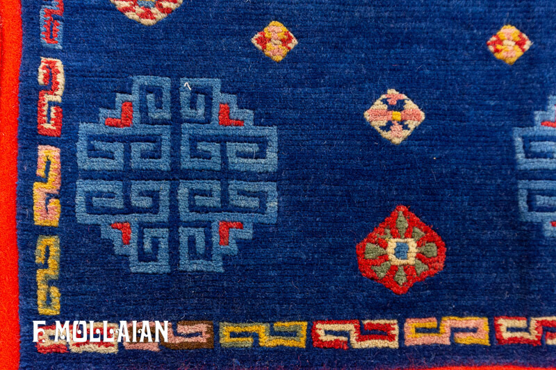 Antique Tibetan Rug n°:78743284